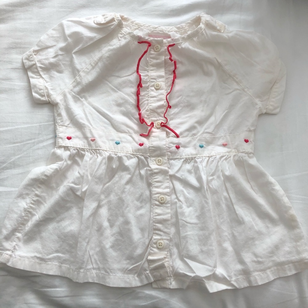 Janie and Jack Heart Top